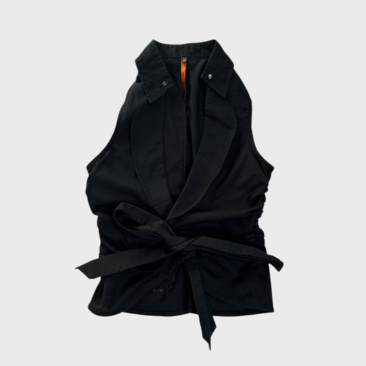 Cop Copine Ruched Waistcoat - XS/S
