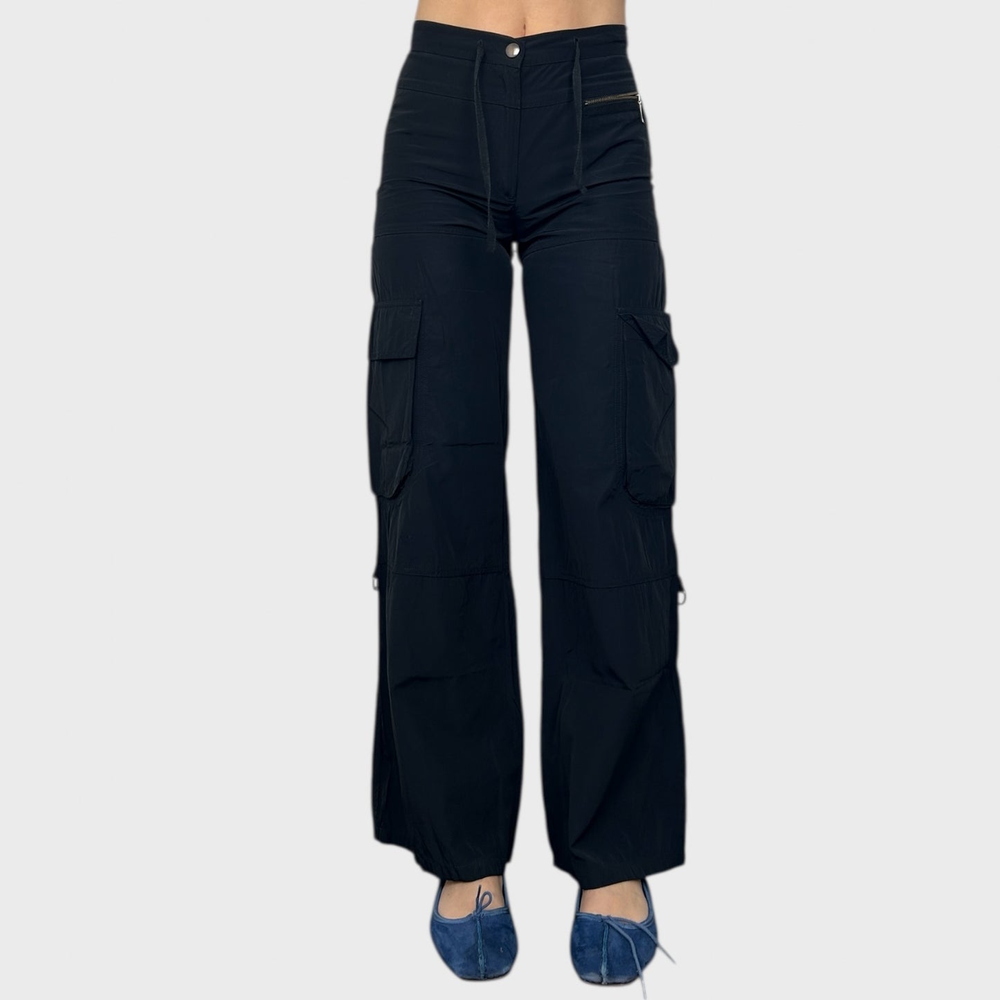 Cop Copine Baggy Cargo Trousers - S