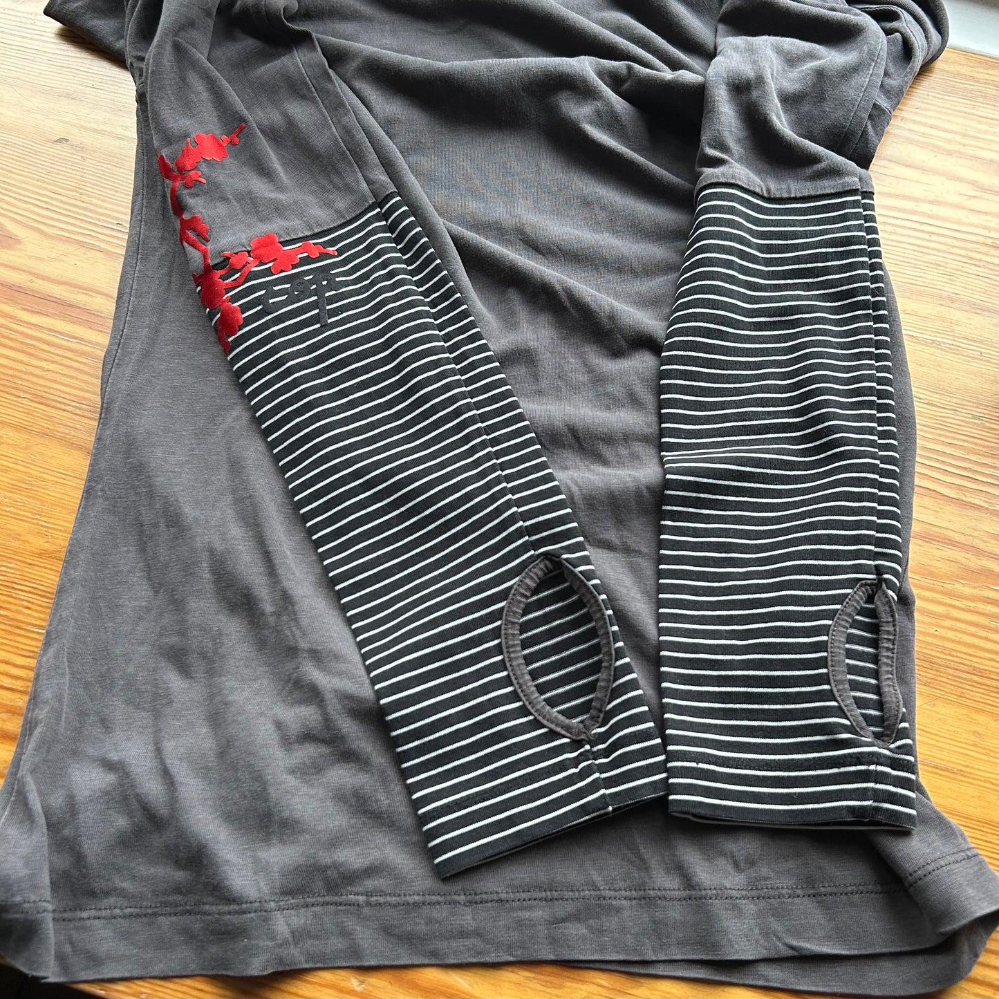 Cop Copine Long Sleeve Top with Thumb Holes - S/M