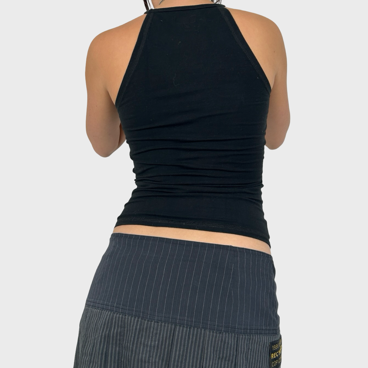 Armani Graphic Apple Print Tank Top - XS/S