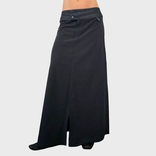 Cop Copine Bi-Material Maxi Skirt - M/L
