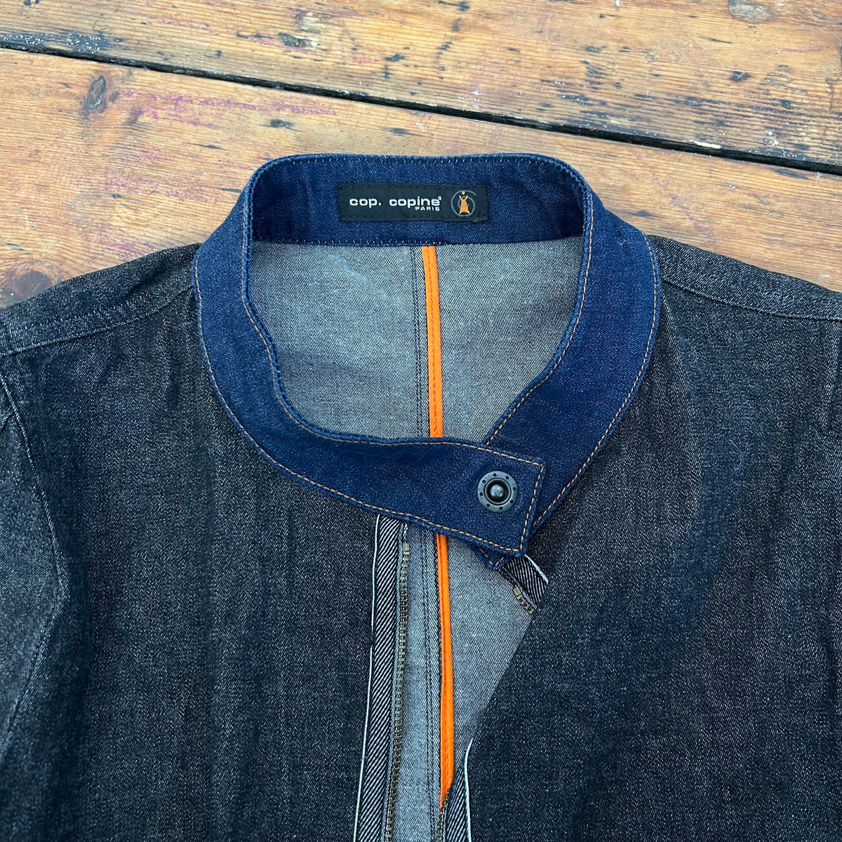 Cop Copine Two-Tone Denim Jacket - M