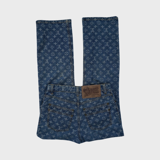 Louis Vuitton denim monogram jeans